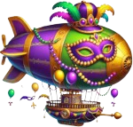 Mardi Gras Blimp